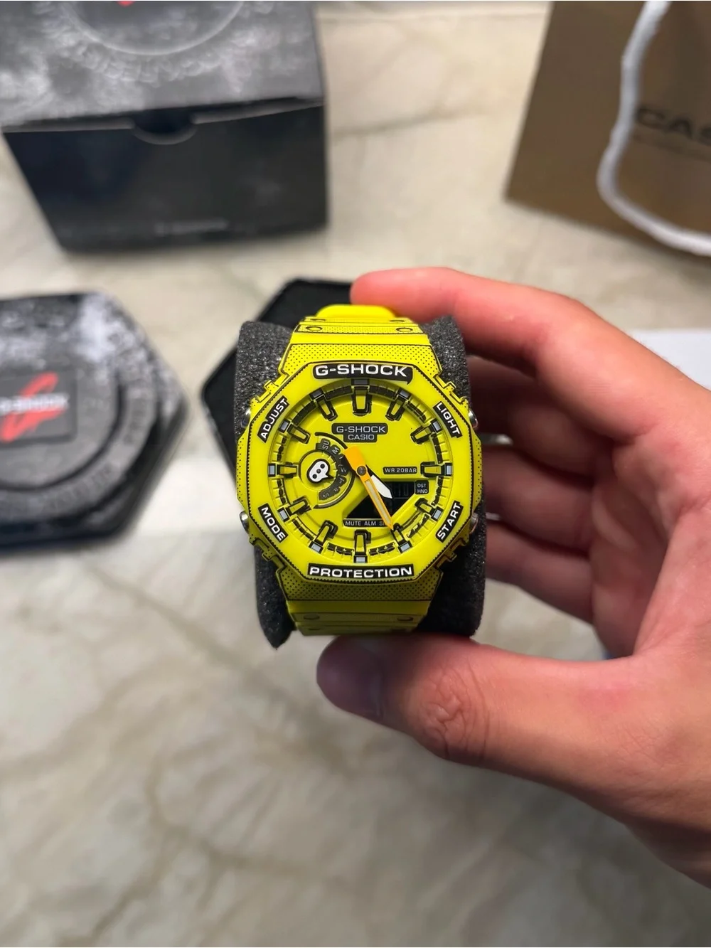 Casio G-Shock Men’s Yellow Sport Watch